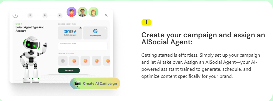 AISocialAgent Review | Use these AI Social Agents to Grow Any Brand.